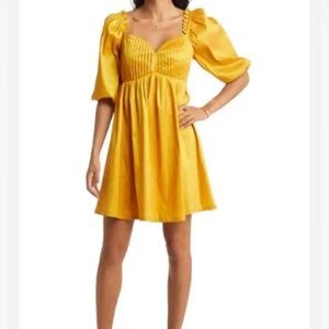 VICI puff sleeve dress new with tags medium